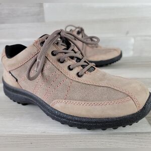 Hotter Comfort Concept GoreTex Brown Walking Hiking Shoes Women's Size 7
